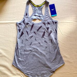 Mizuno Grey Athletic Tank Top